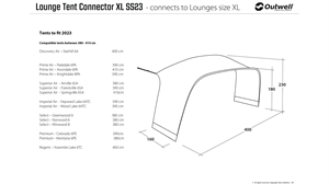 Outwell Lounge Tent Connector XL